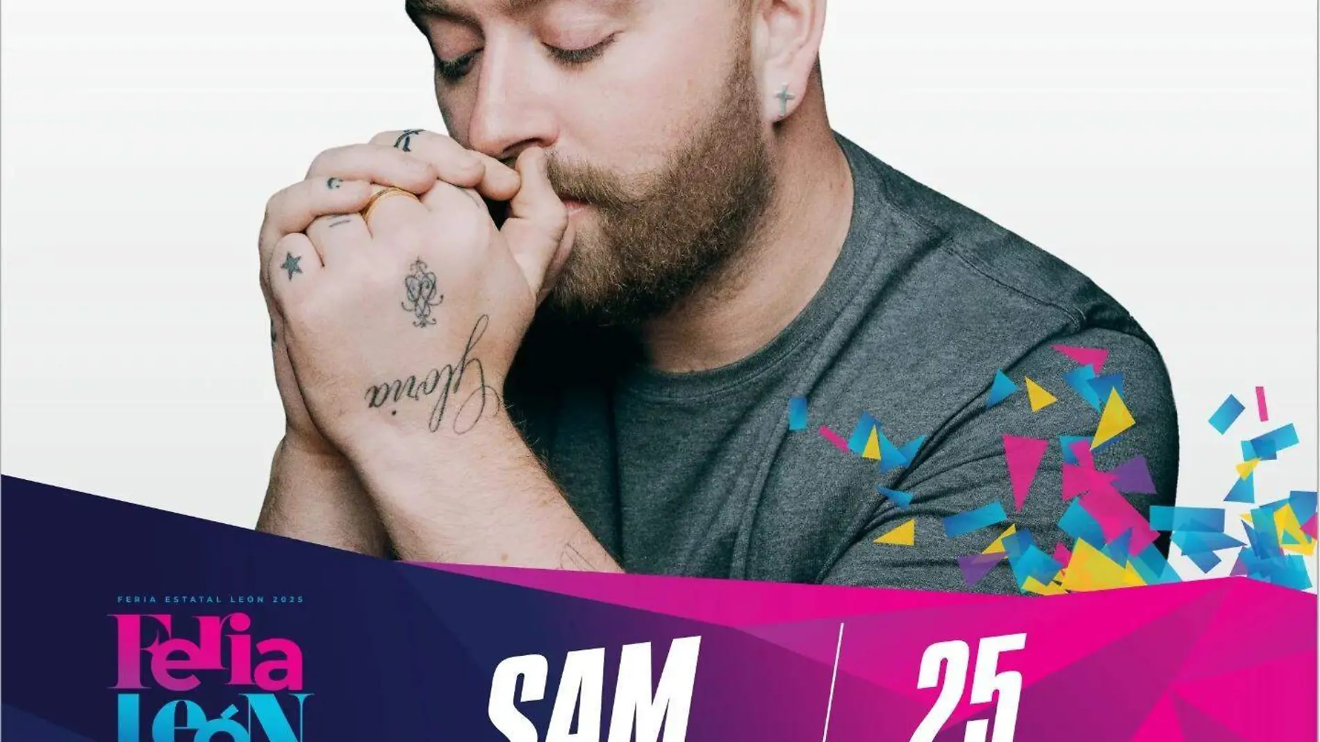 Sam Smith en la Feria Estatal de León 2025